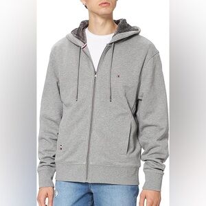 Tommy Hilfiger Basic Faux Fur Lined Zip Hoodie